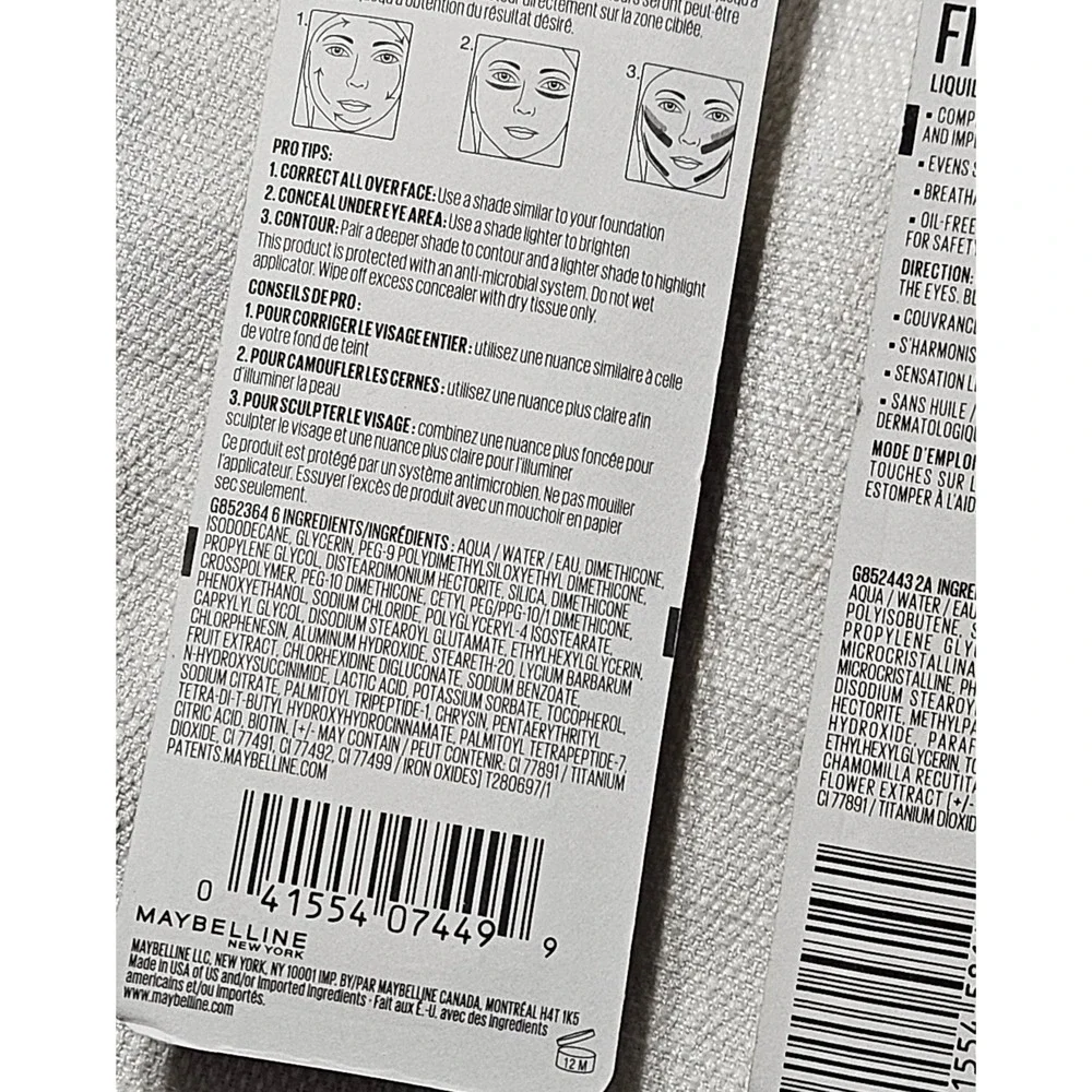 Maybelline concealer bundle